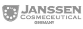 Janssen Cosmetics logo at Lara Styles Unisex Salon Coimbatore best salon in coimbatore